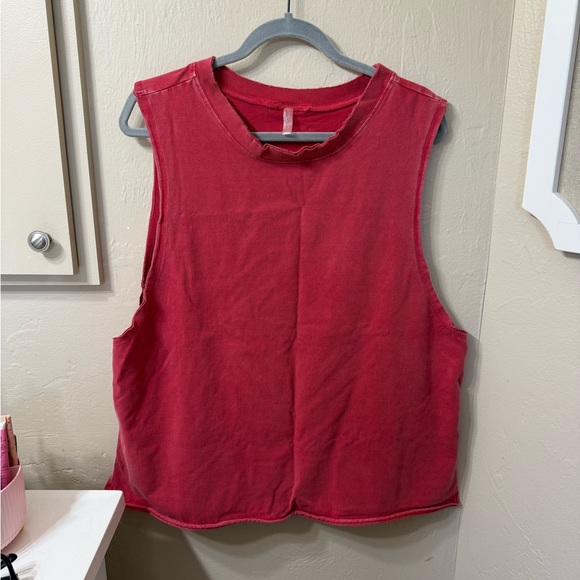 Free People Dusty Pink two piece set.  Size XL - Picture 3 of 10